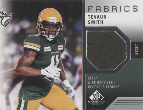 2021 SP Game Used Edition CFL Tevaun Smith #TS