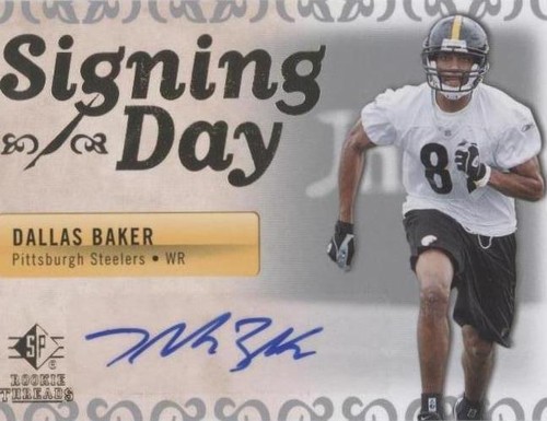 2007 SP Rookie Threads Dallas Baker #SDA-DB