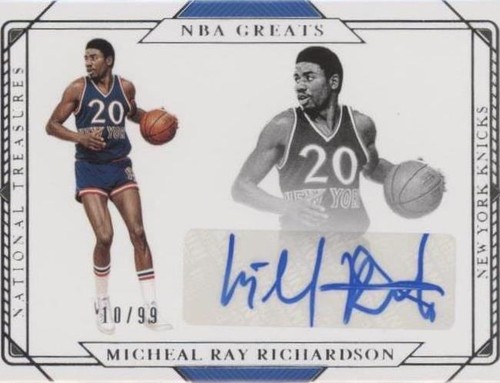 2020-21 Panini National Treasures - Micheal Ray Richardson #GS-MRR