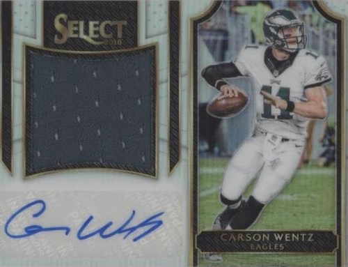 2016 Panini Select Carson Wentz #JS-CW