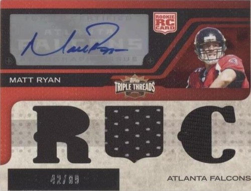 2008 Topps Triple Threads Matt Ryan #101