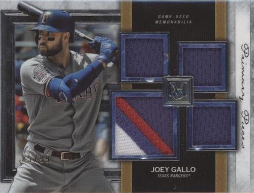 2020 Topps Museum Collection - Joey Gallo #SPQR-JG