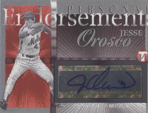 2005 Topps Pristine Legends - Jesse Orosco #PEA-JO