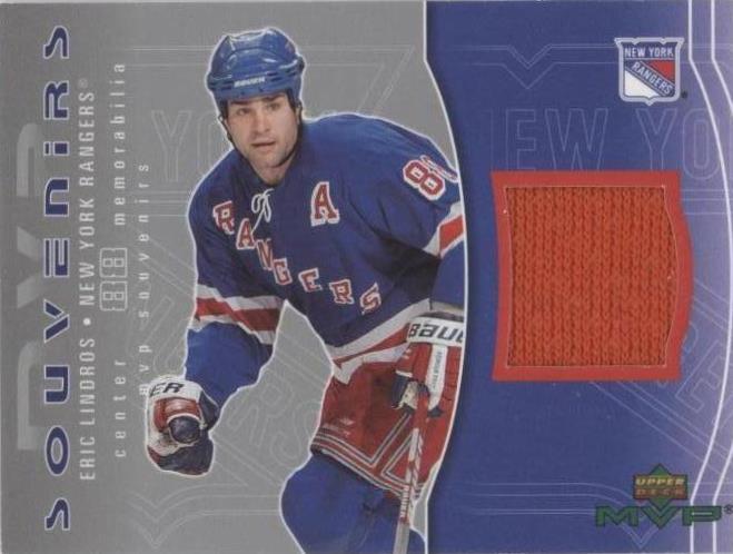 2003-04 Upper Deck MVP - Souvenirs #S25 Eric Lindros (MEM)