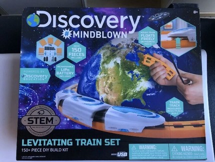 discovery mindblown levitating train set