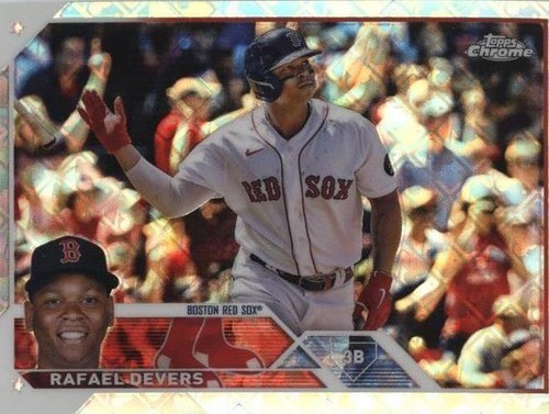 2023 Topps Chrome Logofractor Edition - Rafael Devers #206