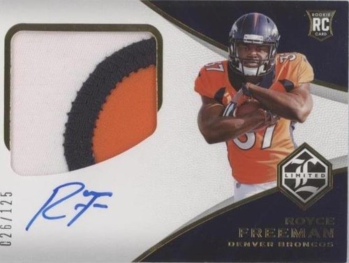 2018 Panini Limited Royce Freeman #156