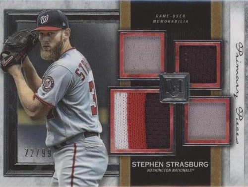 2020 Topps Museum Collection - Stephen Strasburg #SPQR-SS