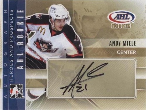 2011-12 In the Game Heroes and Prospects - Andy Miele #A-AM