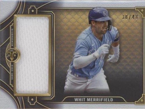 2022 Topps Triple Threads - Whit Merrifield #SJR2-WM