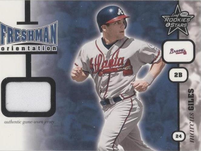 Leaf Rookies & Stars 2001 - Marcus Giles #FO 15