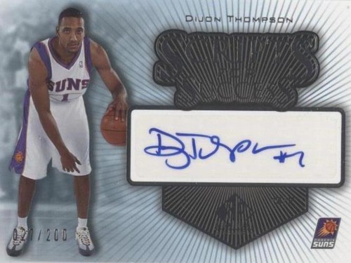2005-06 SP Signature Edition - Dijon Thompson #SS-DT