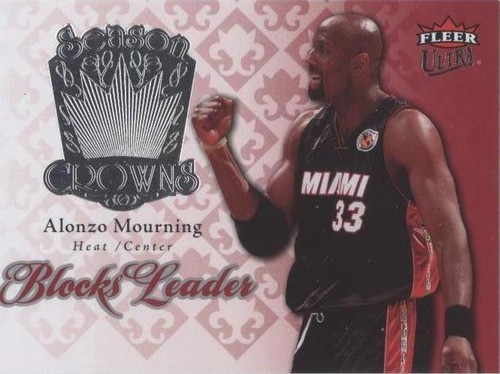 2007-08 Fleer Ultra - Alonzo Mourning #SC-7