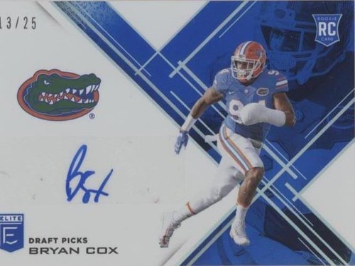 2017 Panini Elite Draft Picks Bryan Cox #230
