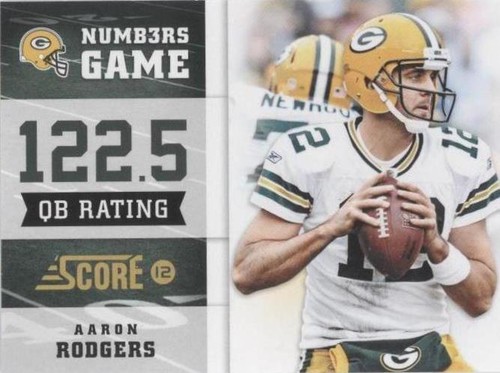 2012 Score Aaron Rodgers #11