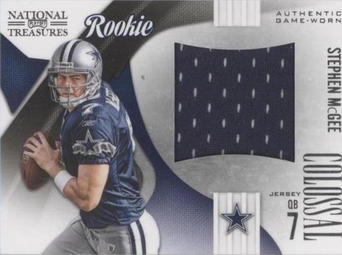 2009 Playoff National Treasures Stephen McGee #24