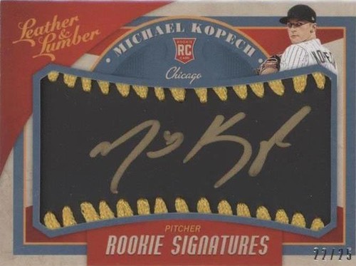 2019 Panini Leather & Lumber - Michael Kopech #132