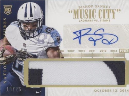 2014 Panini National Treasures Bishop Sankey #TNM-BS