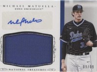 2015 Panini National Treasures College - Michael Matuella #MM