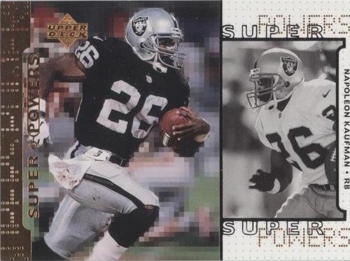 1998 Upper Deck Napoleon Kaufman #S3