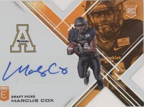 2017 Panini Elite Draft Picks Marcus Cox #281