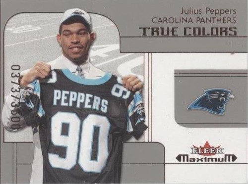 2002 Fleer Maximum Julius Peppers #255