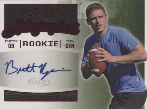 2019 Sage Brett Rypien #SA30