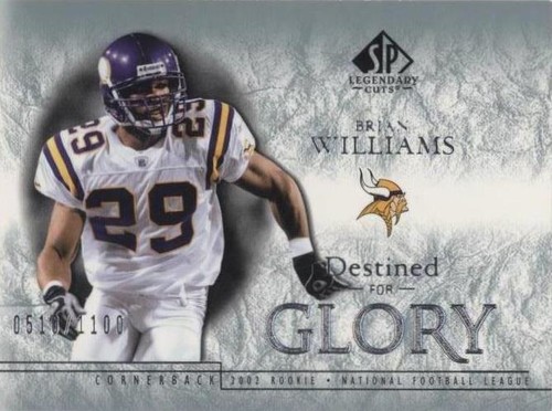 2002 SP Legendary Cuts Brian Williams #158