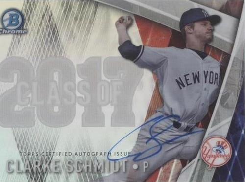 2017 Bowman Draft - Clarke Schmidt #C17A-CS