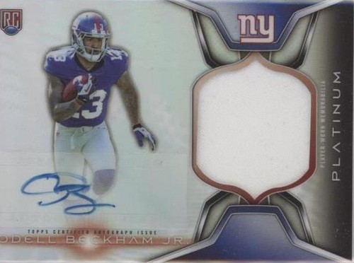 2014 Topps Platinum Odell Beckham Jr. #ARP-OB