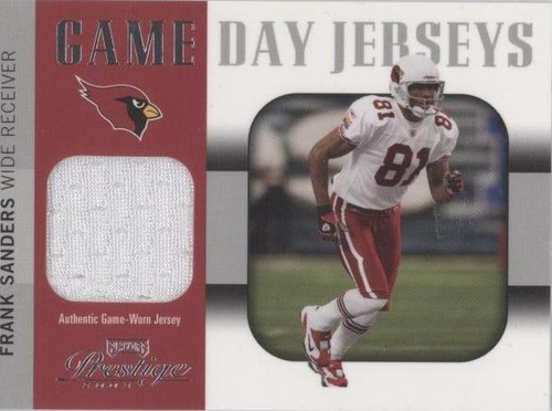 2003 Playoff Prestige Frank Sanders #GDJ-27