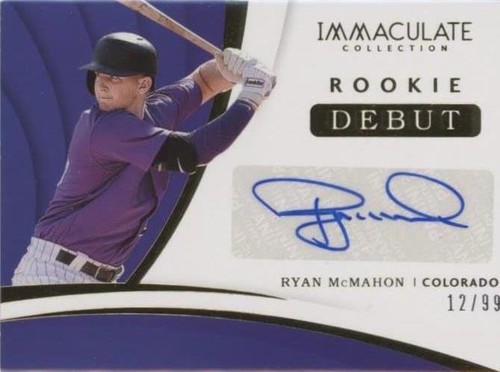 2018 Panini Immaculate Collection - Ryan McMahon #RDS-RM