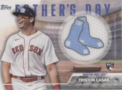 2023 Topps Series 2 #MLM-TC Triston Casas RC Black MLM Relic