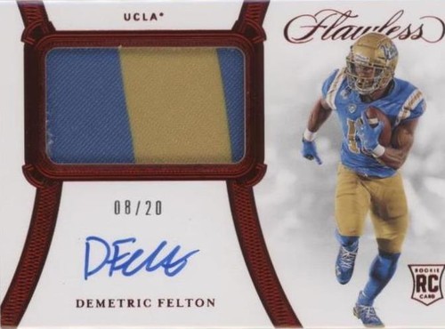 2021 Panini Flawless Collegiate Demetric Felton #13