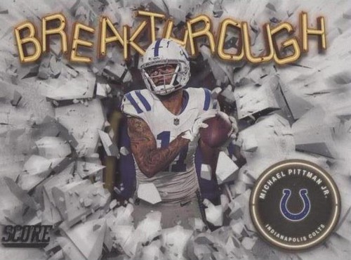 2022 Score Michael Pittman Jr. #B12