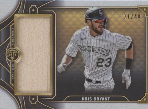 2015 Topps Triple Threads Amethyst /354 Kris Bryant #73