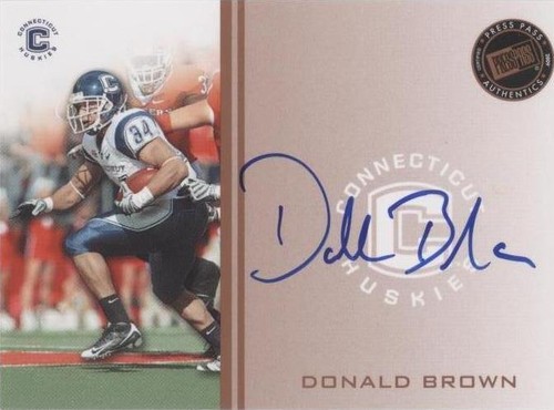 2009 Press Pass Donald Brown #PPS - DB
