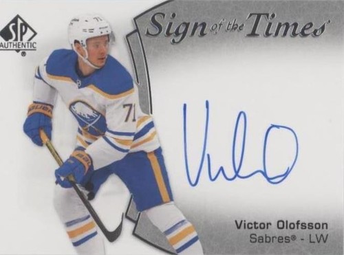 2021-22 SP Authentic - Victor Olofsson #SOTT-VO