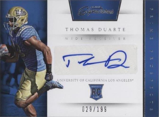 2016 Panini Prime Signatures Thomas Duarte #256