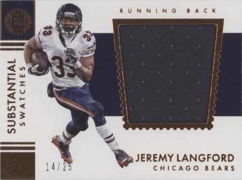 2016 Panini Encased Jeremy Langford #8