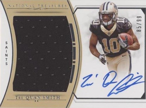 2018 Panini National Treasures Tre'Quan Smith #RMS-TS