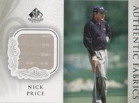 2004 SP Signature - Nick Price #AF-NP