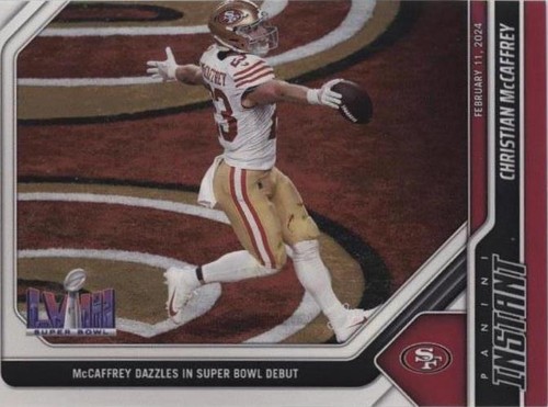 2023 Panini Instant NFL Christian McCaffrey #218