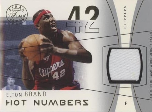 2003-04 Flair Final Edition - Elton Brand #HN-EB