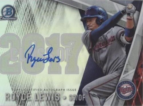 2017 Bowman Draft - Royce Lewis #C17A-RL