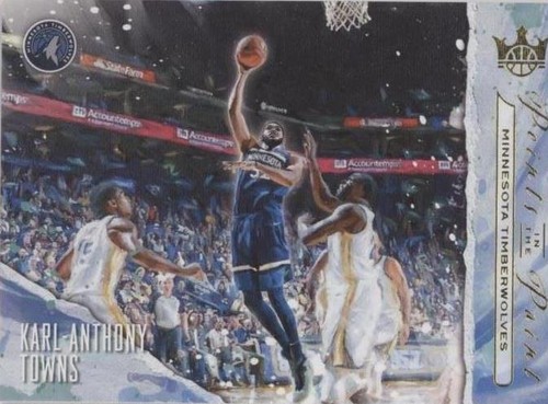 2018-19 Panini Flawless Karl Anthony Towns LOGOMAN Auto