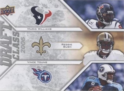 2009 Upper Deck Draft Edition Mario Williams Reggie Bush Vince Young #295