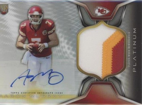 2014 Topps Platinum Aaron Murray #ARP-AM