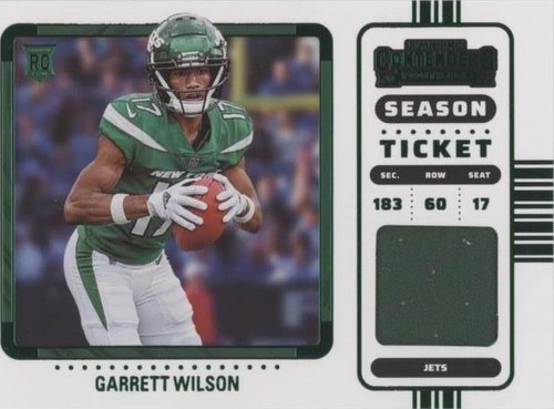 2022 Panini Contenders Garrett Wilson #RSV-GWI