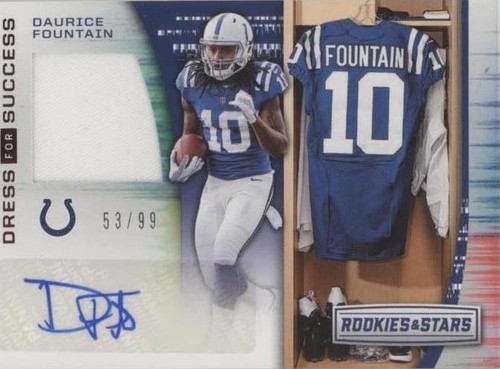 2018 Panini Rookies & Stars Daurice Fountain #DFS-DF